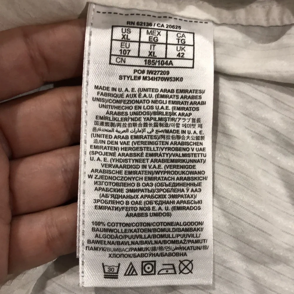 NWT! - GUESS Westside Western Slim Fit Button Down Shirt - Picture 7 of 11